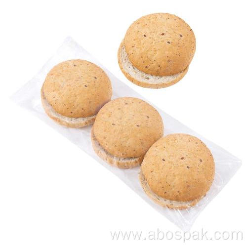 Automatic sesame burger buns pillow food packing machine